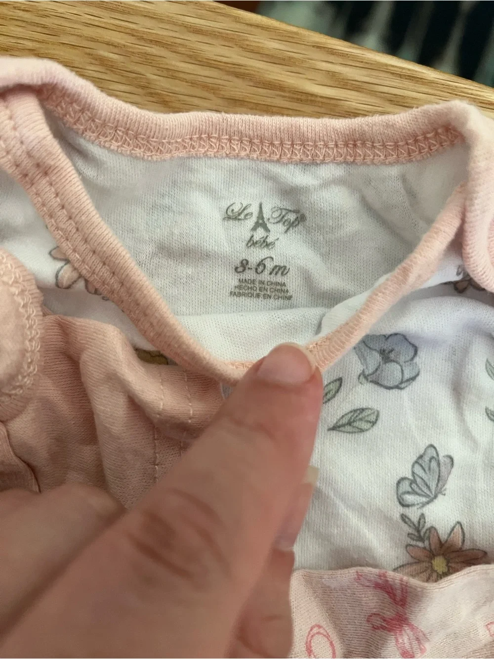 3-6M Baby Girl Clothing Bundle Rabbit Bear Organic Carter’s 7 Pc Outfit Lot